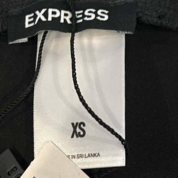 EXPRESS PULL-ON HIGH-RISE SLIM FIT CAREER PANTS IN CHARCOAL NWT WOMEN'S SIZE XS‎ - Picture 7 of 12